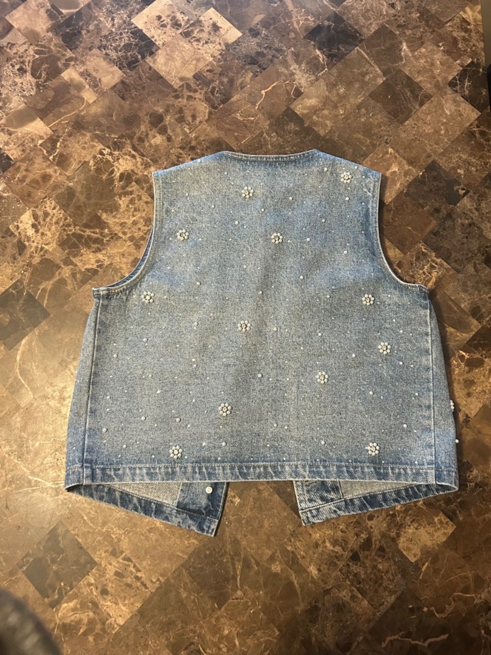 House of Harlow Denim Vest - Picture 5 of 7